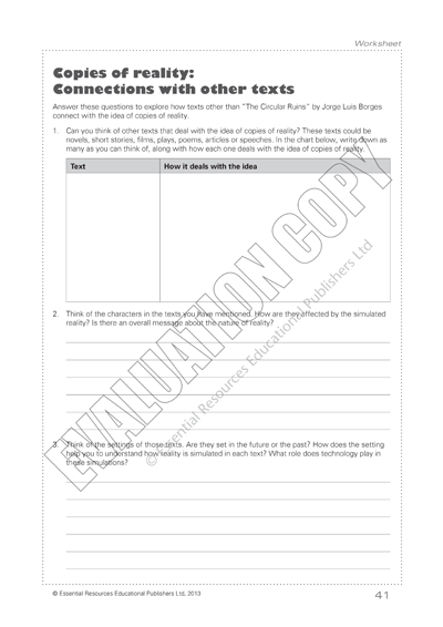 Making Connections Book 4 Reality - Creative ideas & activities for exploring the links beyond a text, Book, Essential Resources, Book, Bright Education Australia, English, Female Authors, Literature, Making Connections English Series, Teacher Resources, Bright Education Australia,