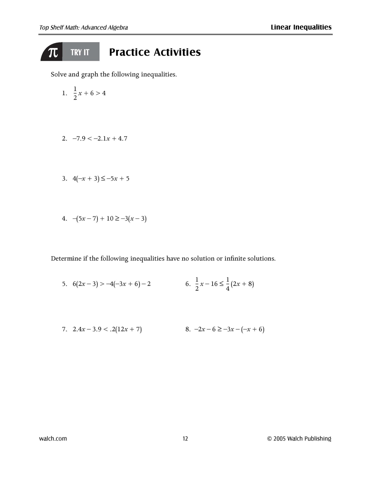 Bright Education Australia, Teacher Resources, Maths, Books, TopShelf Advanced Algebra