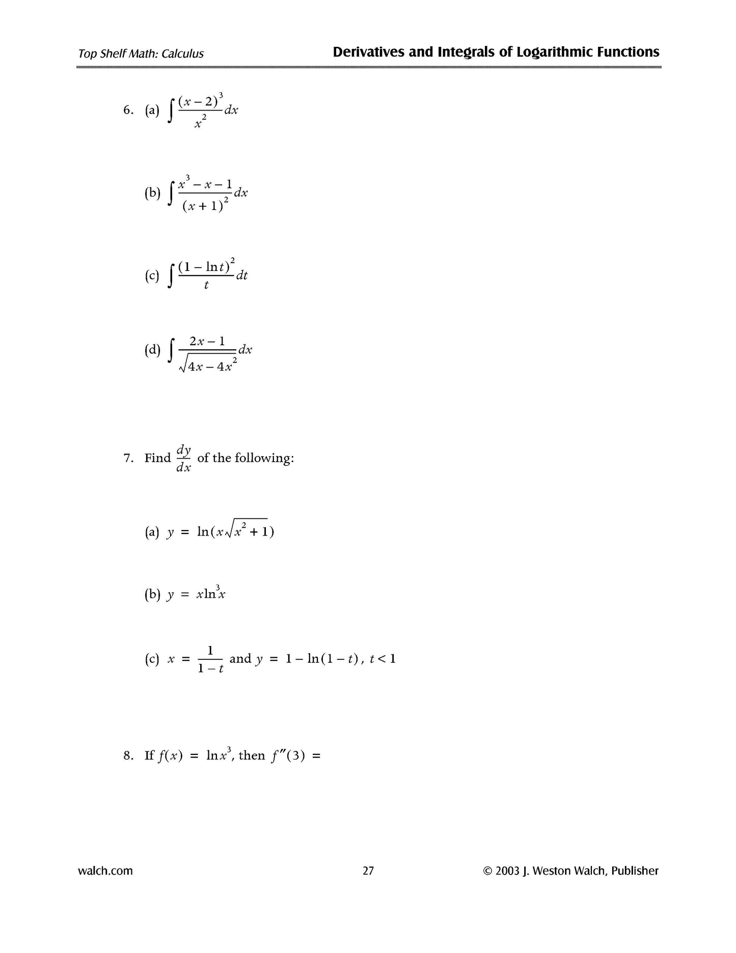 Bright Education Australia, Teacher Resources, Maths, Books, TopShelf Calculus