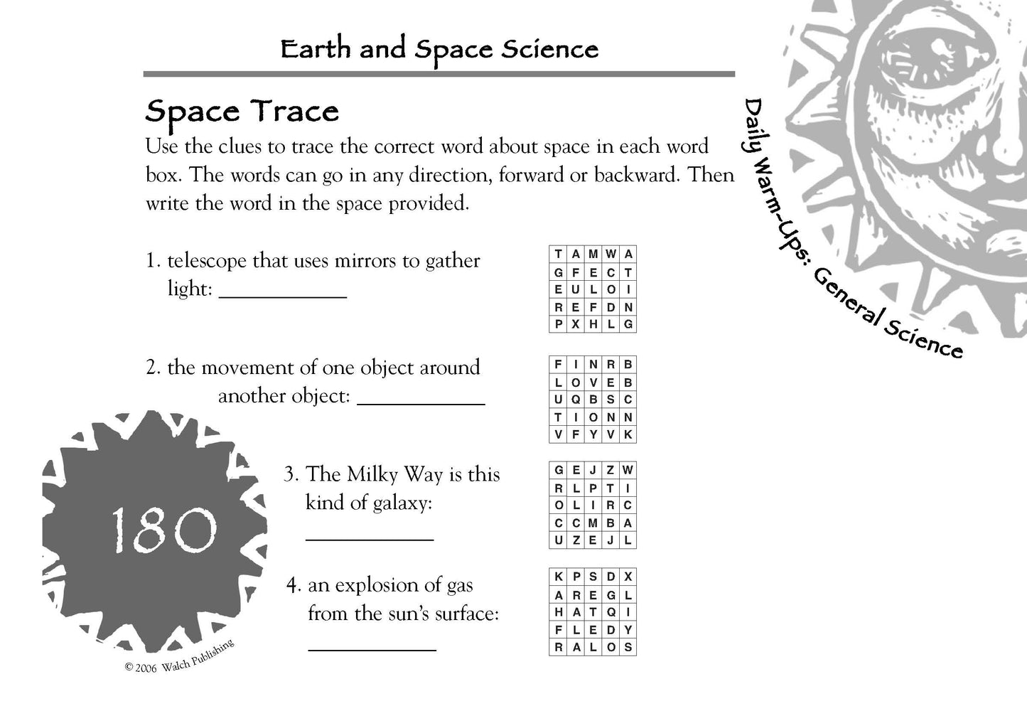 Daily Warm Ups General Science Level 1, Science, Biology, Physics, Chemistry, Earth Science, Teaching Resources, Book, Bright Education Australia