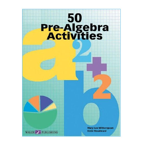 Bright Education Australia, Teacher Resources, Maths, Books, 50 Pre Algebra Activities