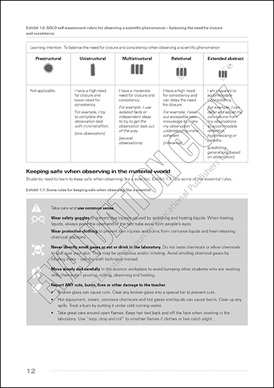 Using SOLO Taxonomy to Make Observations Like a Scientist, Book, Essential Resources, Activities, Book, Bright Education Australia, Product Sets, Science, SOLO Taxonomy, Teacher Resources, Bright Education Australia, 