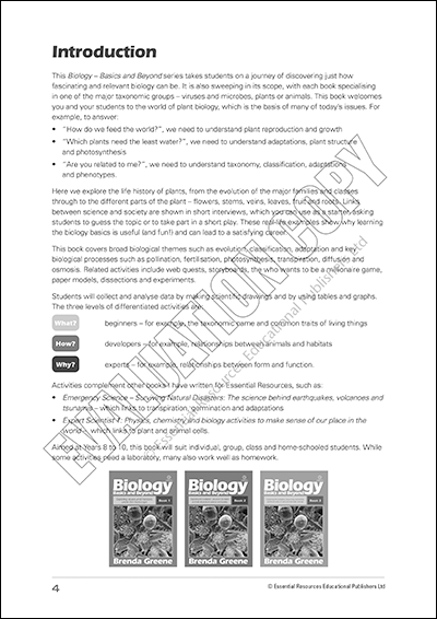 Biology Basics & Beyond Book 2, Book, Essential Resources, Activities, Biology, Book, Bright Education Australia, Chemistry, Earth Science, Female Authors, Osmosis, Photosynthesis, Physics, Product, Product Sets, Science, Teacher Resources, Bright Education Australia, 