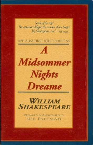 A Midsummer Night's Dream: The Applause Shakespeare Library, Bright Education Australia, Book, Shakespeare, English, School Materials, Activities, Teaching Resources