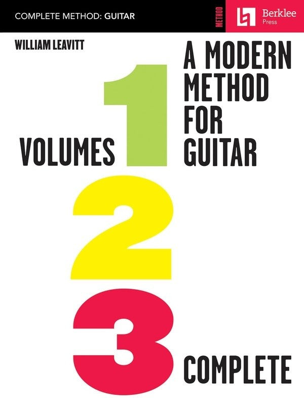 Bright Education Australia, Teacher Resources, Music, Book, A Modern Method for Guitar - Volumes 1,2,3, Berklee Workshop