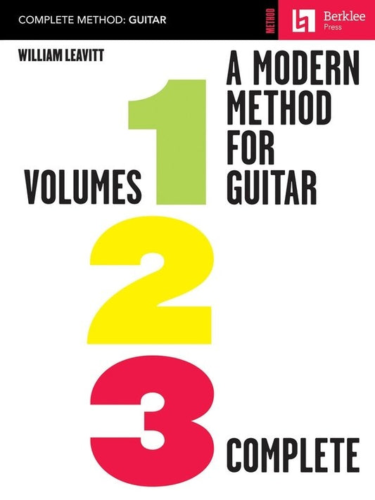 Bright Education Australia, Teacher Resources, Music, Book, A Modern Method for Guitar - Volumes 1,2,3, Berklee Workshop
