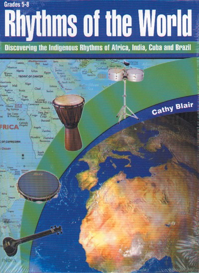 Bright Education Australia, Teacher Resources, Music, Book, Rhythms of the World, Africa, India, Cuba, Brazil, Indigenous, Rhythms
