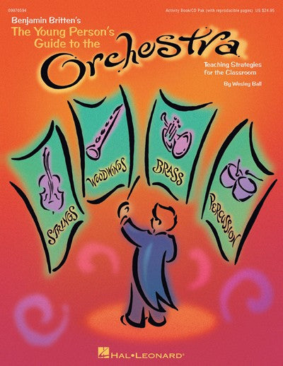 Bright Education Australia, Teacher Resources, Music, Book, Benjamin Britton's Young Person's Guide to the Orchestra 