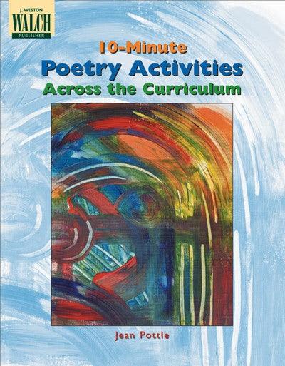 10 Minute Poetry Activities, Poetry, Bright Education Australia, Book, Grammar, English, School Materials, Games, Puzzles, Activities, Teaching Resources