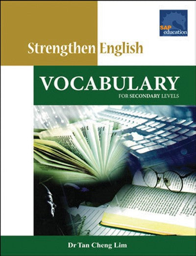 Strengthen English Vocabulary for Secondary Levels, Bright Education Australia, Book, Grammar, English, School Materials, Activities, Teaching Resources 