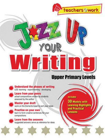 Jazz Up Your Writing, Bright Education Australia, Book, Grammar, English, School Materials, Games, Puzzles, Activities, Teaching Resources