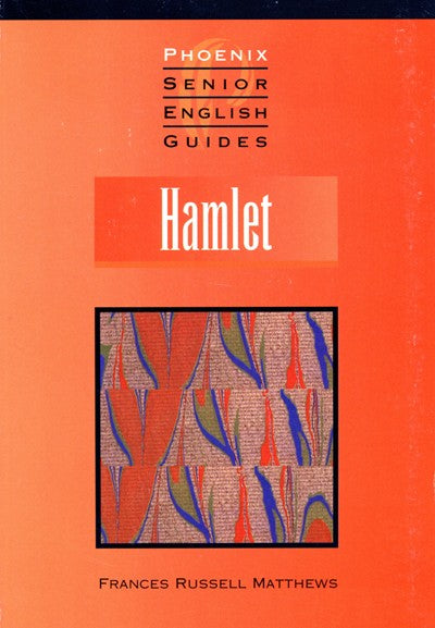 Hamlet Senior English Guide, Bright Education Australia, Book, Shakespeare, English, School Materials, Activities, Teaching Resources