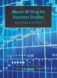 Report Writing for Business Studies, Accounting, Finance, Quantitative Data, Financial Data, Market Share, Market Growth, Marketing, A1 Poster, Economics, Business, Teaching Resources, Book, Bright Education Australia