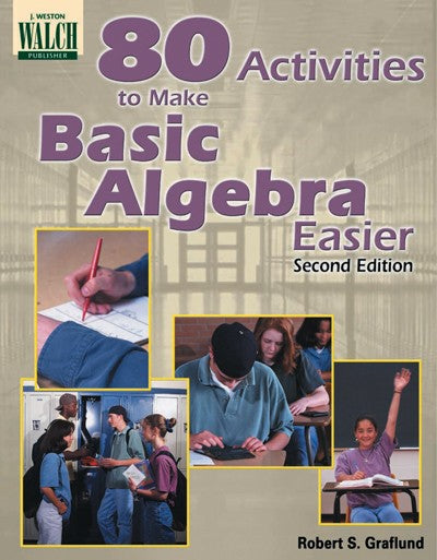 Bright Education Australia, Teacher Resources, Maths, Books, 80 Activities to Make Basic Algebra Easier 