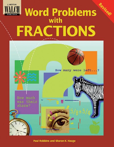 Bright Education Australia, Teacher Resources, Maths, Books, Word Problems with Fractions 