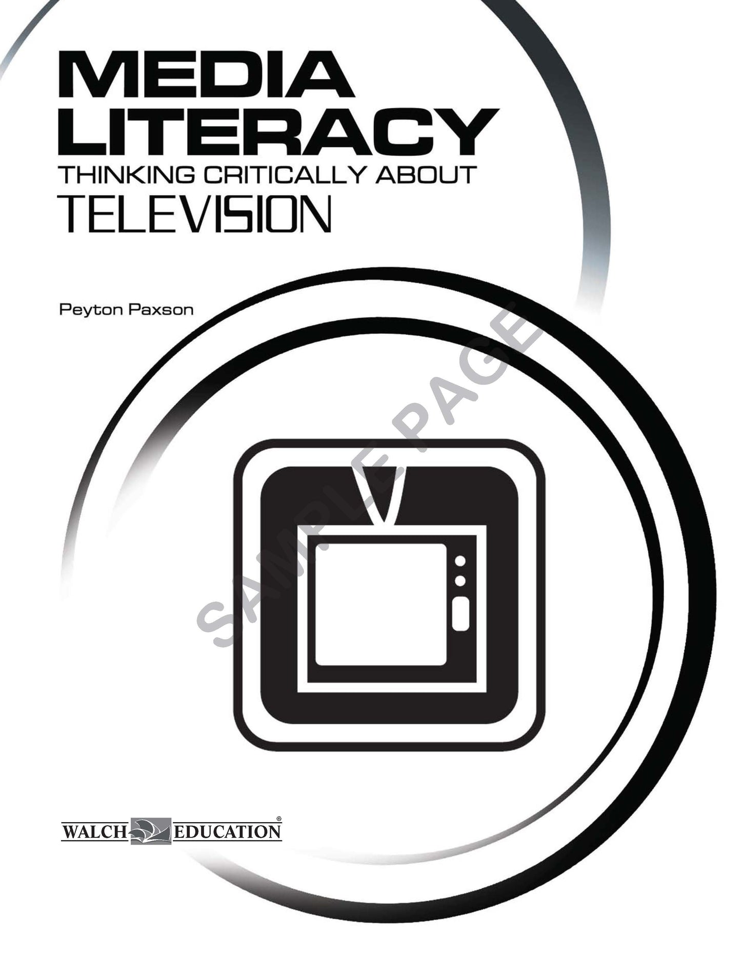 Bright Education Australia, Teacher Resources, Book, Media Literacy, Media Literacy: Television
