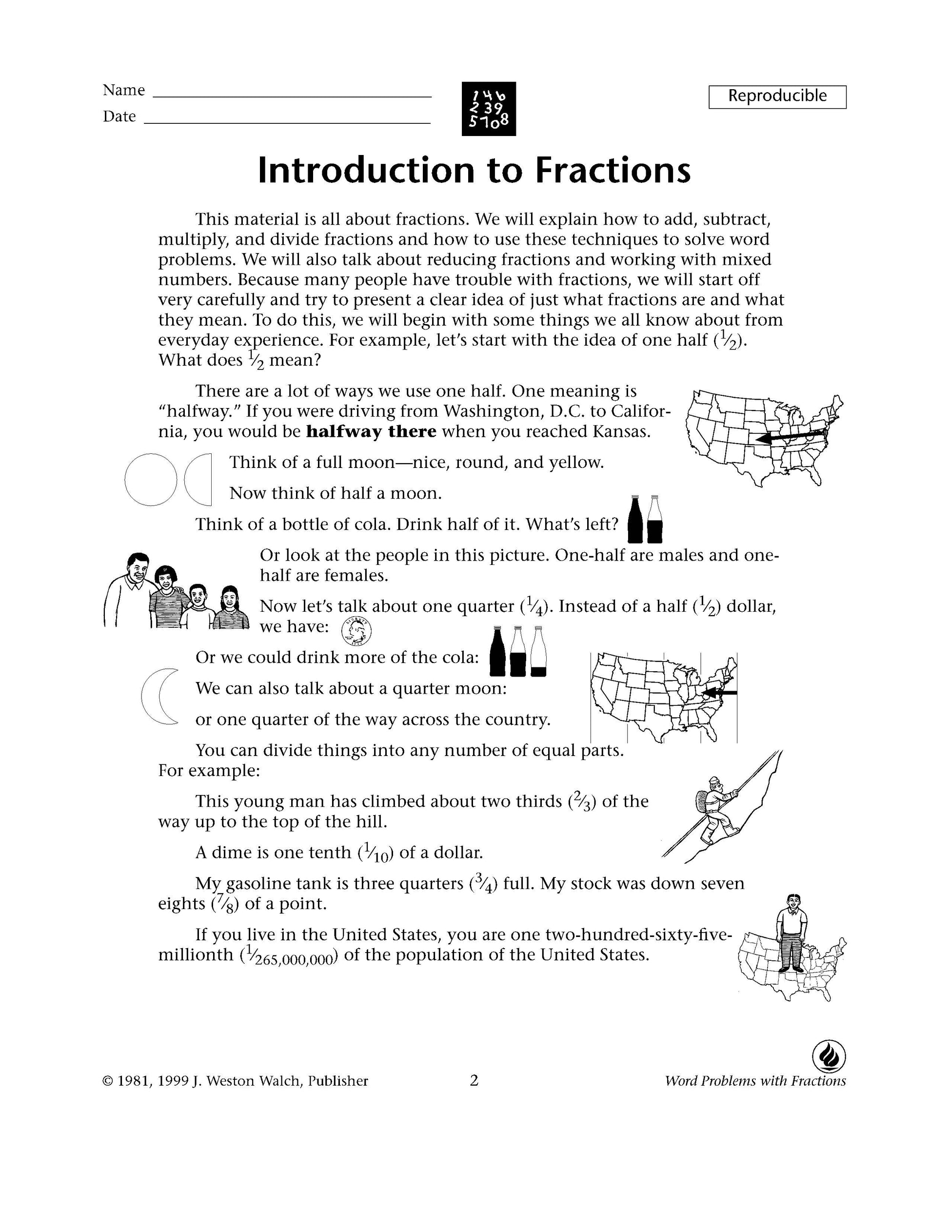 Bright Education Australia, Teacher Resources, Maths, Books, Word Problems with Fractions 