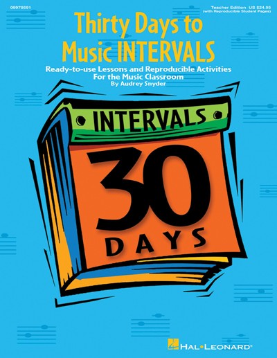 Bright Education Australia, Teacher Resources, Music, Book, 30 Days to Music Intervals, Lessons, Reproducible, Activities