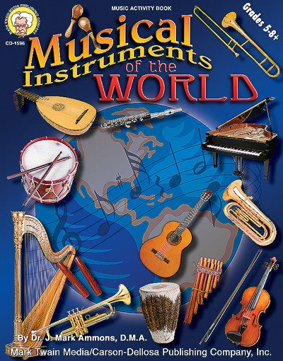 Bright Education Australia, Teacher Resources, Music, Book, Musical Instruments of the World 