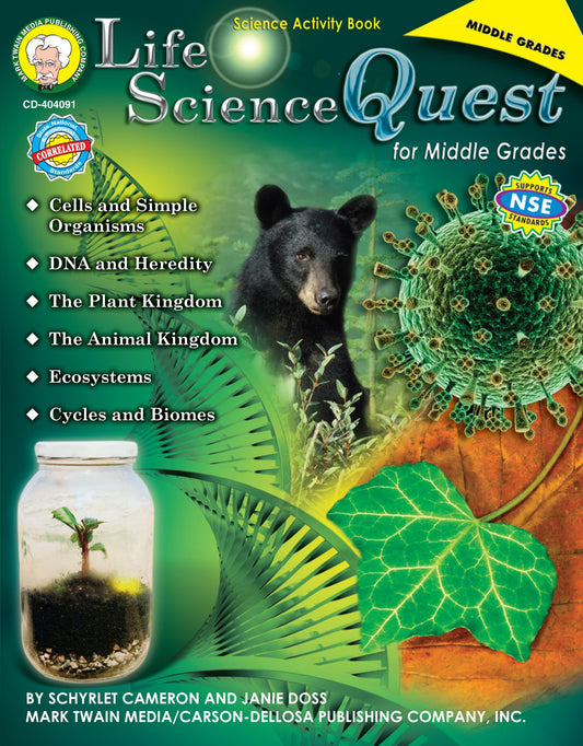 Life Science Quest, Science, Biology, Physics, Chemistry, Earth Science, Teaching Resources, Book, Bright Education Australia