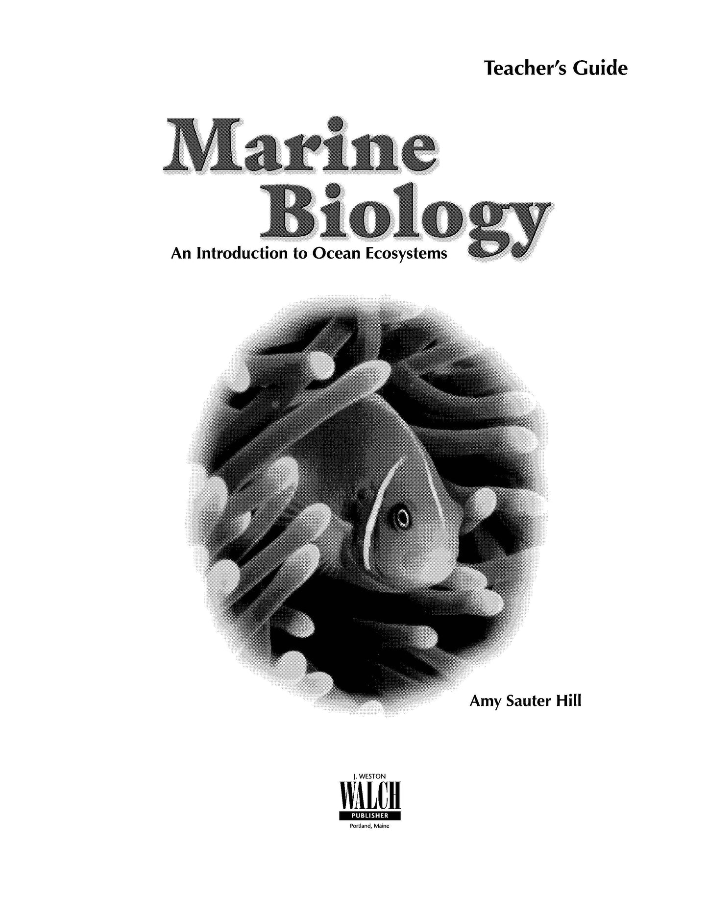 Marine Biology: An Introduction to Ocean Ecosystems Teacher's Guide, Science, Biology, Physics, Chemistry, Earth Science, Teaching Resources, Book, Bright Education Australia 