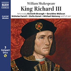 Bright Education, Audio Book, School Materials, King Richard III, CD, Theatre, Play, Shakespeare, 
