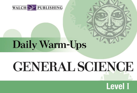 Daily Warm Ups General Science Level 1, Science, Biology, Physics, Chemistry, Earth Science, Teaching Resources, Book, Bright Education Australia 