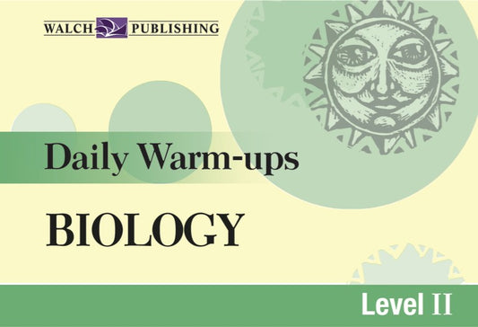 Daily Warm Ups Biology Level 2, Science, Biology, Physics, Chemistry, Earth Science, Teaching Resources, Book, Bright Education Australia