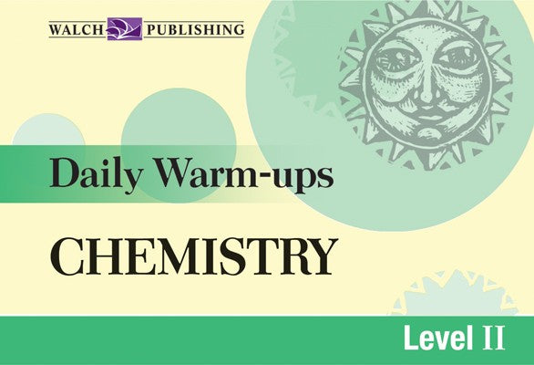 Daily Warm Ups Chemistry Level 2, Science, Biology, Physics, Chemistry, Earth Science, Teaching Resources, Book, Bright Education Australia