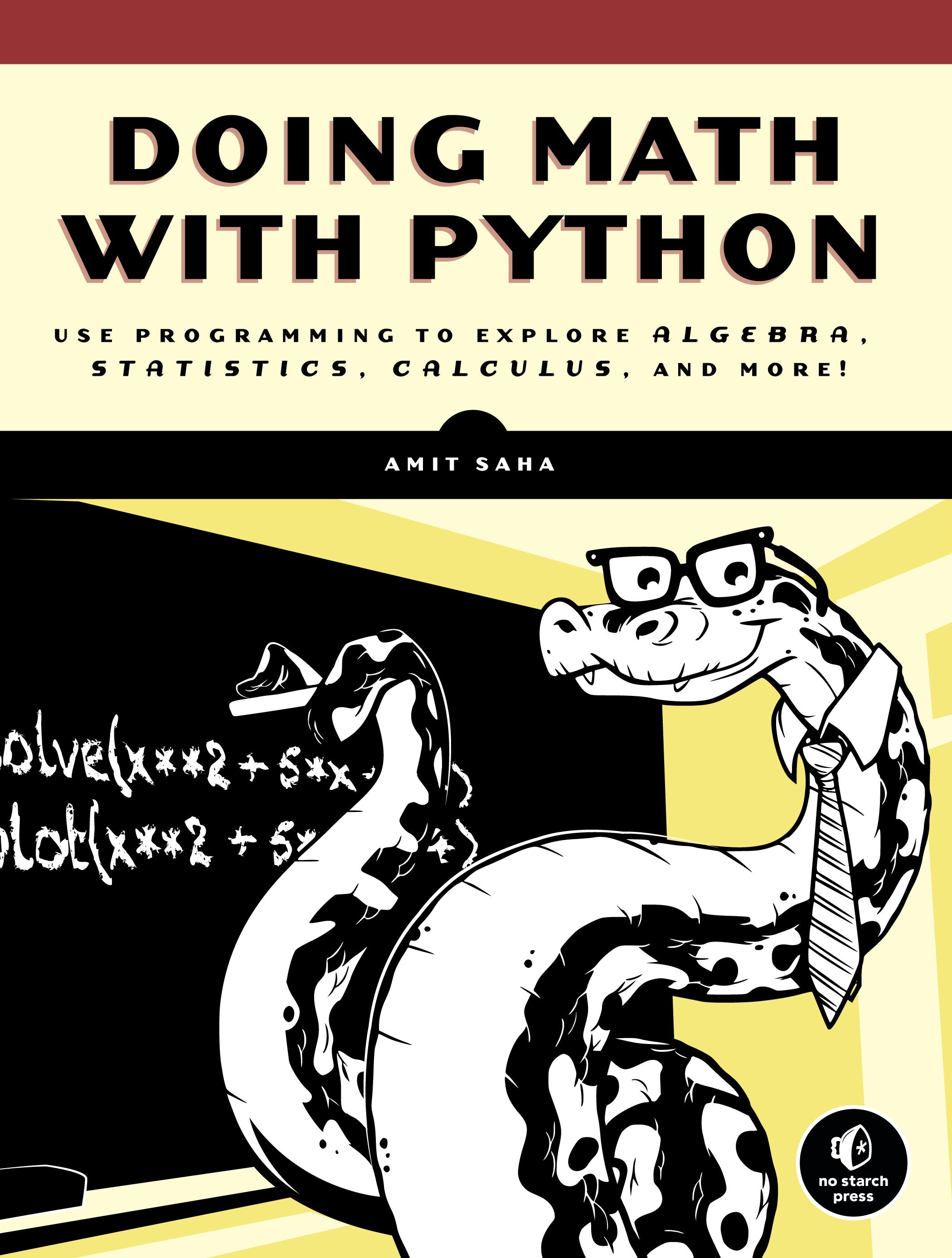 Doing Math with Python Book Book | Maths Book | Computer Science Books ...