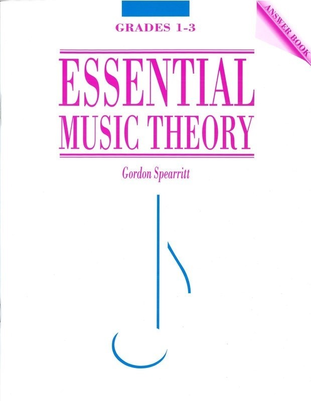 Bright Education Australia, Teacher Resources, Music, Book, Exams, AMEB Gradings, Textbook, Workbook, Essential Music Theory: Answer Book Grades 1-3 