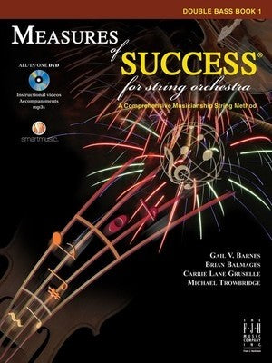 Bright Education Australia, Teacher Resources, Music, Book, Measures of Success Double Bass Book 1 + DVD