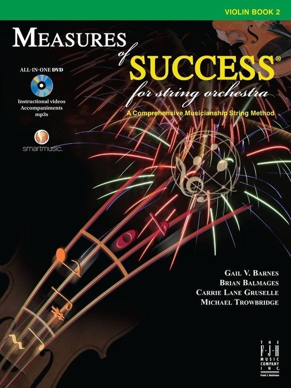 Bright Education Australia, Teacher Resources, Music, Book, Measures of Success Violin Book 2 + DVD 