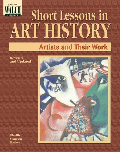 Bright Education Australia, Teacher Resources, Visual Art, Art, Book, drawing, painting, Short Lessons in Art History: Artists & Their Work, Teacher's Guide 